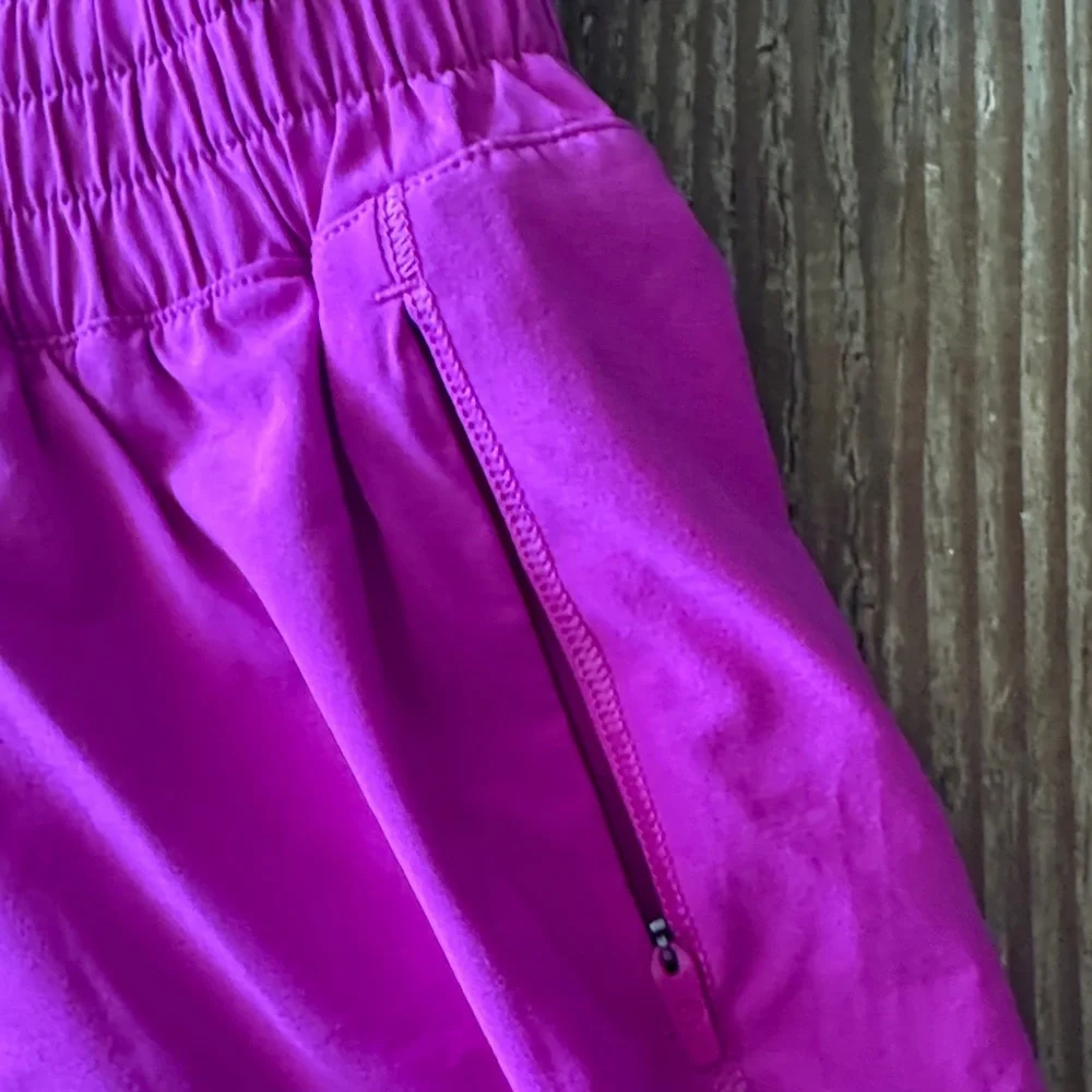 CRZ YOGA Vibrant Pink Athletic Shorts L/12